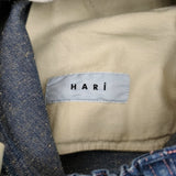 HARI EASY PAINTER PANTS サイズ3 定価33000円 2022 イージーペインター デニムパンツ ブルー レディース ハリ【中古】5-1219G♪