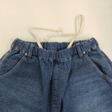 HARI EASY PAINTER PANTS サイズ3 定価33000円 2022 イージーペインター デニムパンツ ブルー レディース ハリ【中古】5-1219G♪