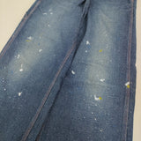 HARI EASY PAINTER PANTS サイズ3 定価33000円 2022 イージーペインター デニムパンツ ブルー レディース ハリ【中古】5-1219G♪