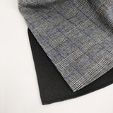 Simplicite/B.C STOCK S120ブレンドリバーシブルコート 定価26400円 24AW ブラック グレー レディース シンプリシテェ/ベーセーストック【中古】5-1219T♪