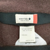 override Basic Basque Beret スタンダードベレー帽 定価6160円 ベレー帽 ワインカラー レディース オーバーライド【中古】5-1222T◎