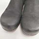 dansko Barbara バーバラ ショートブーツ 9425107800 サイズ38 レザー ブーツ ブラック レディース ダンスコ【中古】6-0305G◎