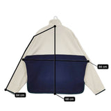 PUMA FIT POLAR FLEECE 1/2 ジップ ハーフジップフリース ジャケット オフホワイト ネイビー レディース プーマ【中古】6-0125T∞