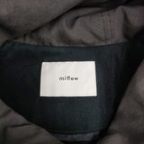 miffew フーデッドロングダウンコート サイズ3 定価97900円 FEW23WJK5113 ダウンコート グレー レディース ミフュー【中古】5-1219A♪