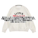 OLDMAN'S TAILOR BRIKIN ブリキン フロッキープリント コットン トレーナー サイズM スウェット ホワイト ブラック レディース オールドマンズテーラー【中古】6-0227M△