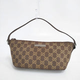 GUCCI GGミニハンドバッグ モノグラム 039 1103 2123 アクセサリーポーチ ハンドバッグ ブラウン レディース グッチ【中古】6-0405G∞