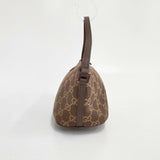 GUCCI GGミニハンドバッグ モノグラム 039 1103 2123 アクセサリーポーチ ハンドバッグ ブラウン レディース グッチ【中古】6-0405G∞