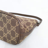 GUCCI GGミニハンドバッグ モノグラム 039 1103 2123 アクセサリーポーチ ハンドバッグ ブラウン レディース グッチ【中古】6-0405G∞