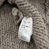 nest Robe ペルーハンドニットカーディガン 01204-1026 カーディガン ベージュ レディース ネストローブ【中古】5-1226T♪