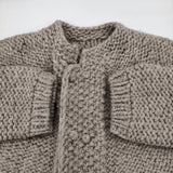 nest Robe ペルーハンドニットカーディガン 01204-1026 カーディガン ベージュ レディース ネストローブ【中古】5-1226T♪