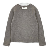 MHL. 595-6163501 サイズ2 クルーネック ウール セーター ニット グレー レディース エムエイチエル【中古】5-1228T♪