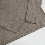 MHL. 595-6163501 サイズ2 クルーネック ウール セーター ニット グレー レディース エムエイチエル【中古】5-1228T♪