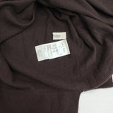 nest Robe 01203-1019 コットンカシミヤ ボートネック ワイドシルエット ニット ブラウン レディース ネストローブ【中古】5-1228T♪