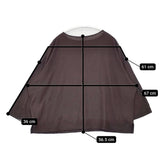 nest Robe 01203-1019 コットンカシミヤ ボートネック ワイドシルエット ニット ブラウン レディース ネストローブ【中古】5-1228T♪