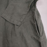 nest Robe リネン ワイドシルエット 01191-1093 製品染め ワンピース グリーン レディース ネストローブ【中古】6-0513M∞