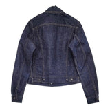 SCYE BASICS デニムデタッチャブルカラージャケット Gジャン 襟着脱 サイズ36 ネイビー レディース サイベーシックス【中古】6-0207M♪