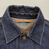 SCYE BASICS デニムデタッチャブルカラージャケット Gジャン 襟着脱 サイズ36 ネイビー レディース サイベーシックス【中古】6-0207M♪