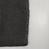 muller of yoshio kubo Connect sweater コネクトニット ニットベスト アームカバー 定価49500円 セーター ニット チャコールグレー レディース ミュラーオブ ヨシオクボ【中古】6-0125T∞