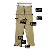 THOMSON/SHIPS SHIPS別注 チノパン ストレッチ サイズ36 センタープレス チノパンツ カーキ レディース トムソン/シップス【中古】6-0227G△