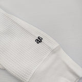 AMERICANA サーマル ワッフル プルオーバー 長袖Ｔシャツ カットソー ロンＴ ホワイト レディース アメリカーナ【中古】6-0207M♪