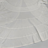 Scye ティアード プルオーバー 1215-21079 半袖Ｔシャツ カットソー ホワイト レディース サイ【中古】6-0614S∞