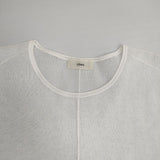 IENA FILMY COTTON プルオーバー 定価12100円 シアー 半袖Ｔシャツ カットソー 24SS ホワイト レディース イエナ【中古】6-0614S∞