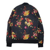 LOVELESS リバーシブル 花柄 モノグラム サイズ1 ナイロンジャケット ブルゾン ブラック レディース ラブレス【中古】5-1228M♪