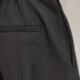 Mila Owen ベルト付き後ろゴムペーパーバックパンツ 09WFP244088 パンツ ブラック レディース ミラオーウェン【中古】6-0429G∞