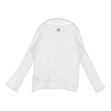 LES ATELIERS FRANCAIS DE CONFECTION ルアトリエフランセデコンフェクション ロングスリーブトップ イエナ取扱 定価16500円 ブラウス シャツ 24SS ホワイト レディース【中古】6-0329M♪