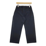 YAECA ストレート2WAYパンツ CONTEMPO サイズS ストレッチ パンツ ネイビー レディース ヤエカ【中古】6-0227G△