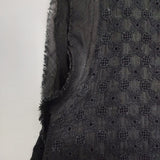 ANTIPAST 刺繍 EOP197 サイズ1 コットンラミー ノースリーブ ワンピース 24SS ブラック レディース アンティパスト【中古】6-0329S♪