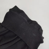 MARGARET HOWELL SUPERFINE WOOL KNIT ハイネック ハイゲージ 578-6263013 定価27500円 ニット ブラック レディース マーガレットハウエル【中古】5-1228T♪