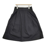 MARGARET HOWELL PINPOINT OXFORD SKIRT 578-6232022 定価27500円 サイズ2 スカート ブラック レディース マーガレットハウエル【中古】6-0210G♪