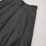 MARGARET HOWELL PINPOINT OXFORD SKIRT 578-6232022 定価27500円 サイズ2 スカート ブラック レディース マーガレットハウエル【中古】6-0210G♪