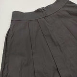 MARGARET HOWELL PINPOINT OXFORD SKIRT 578-6232022 定価27500円 サイズ2 スカート ブラック レディース マーガレットハウエル【中古】6-0210G♪