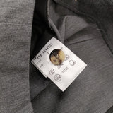 MARGARET HOWELL PINPOINT OXFORD TROUSERS サイズ2 578-6244001 定価27500円 ワイドハーフパンツ グレー レディース マーガレットハウエル【中古】6-0210M♪