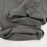 MARGARET HOWELL PINPOINT OXFORD TROUSERS サイズ2 578-6244001 定価27500円 ワイドハーフパンツ グレー レディース マーガレットハウエル【中古】6-0210M♪