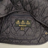 Barbour 1502064 ブルゾン ナイロン 中綿 キルティングジャケット ネイビー レディース バブアー【中古】6-0201T∞
