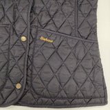 Barbour 1502064 ブルゾン ナイロン 中綿 キルティングジャケット ネイビー レディース バブアー【中古】6-0201T∞