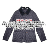 Barbour 1502064 ブルゾン ナイロン 中綿 キルティングジャケット ネイビー レディース バブアー【中古】6-0201T∞