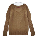 COMPTOIR DES COTONNIERS アルパカ混 XL セーター ニット ブラウン レディース コントワーデコトニエ【中古】6-0201T∞