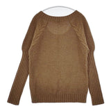 COMPTOIR DES COTONNIERS アルパカ混 XL セーター ニット ブラウン レディース コントワーデコトニエ【中古】6-0201T∞