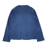 Champion リバースウィーブ スナップジャケット CW-N006 サイズM スウェット カーディガン ブルー レディース チャンピオン【中古】6-0215M♪