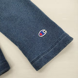 Champion リバースウィーブ スナップジャケット CW-N006 サイズM スウェット カーディガン ブルー レディース チャンピオン【中古】6-0215M♪
