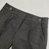 COMPTOIR DES COTONNIERS センタープレススラックス ショートパンツ ハーフパンツ ショーツ チャコールグレー レディース コントワーデコトニエ【中古】6-0201T∞