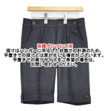 COMPTOIR DES COTONNIERS センタープレススラックス ショートパンツ ハーフパンツ ショーツ チャコールグレー レディース コントワーデコトニエ【中古】6-0201T∞