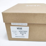 VEGE ベジ 36サイズ スニーカー ホワイト レディース【中古】6-0224G◎