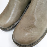 trippen 未使用品 GIANT レザー ムートンボア 定価69000円 ロング ブーツ ブラウン レディース トリッペン【中古】5-1225T◎