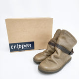 trippen 未使用品 BOMB サイズ36 ブーツ ブラウン レディース トリッペン【中古】5-1225T◎