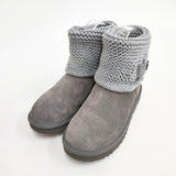 UGG SHAINA ムートンブーツ サイズ23cm ブーツ グレー レディース アグ【中古】5-1225T◎